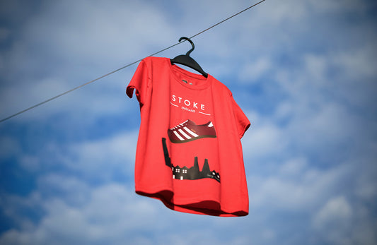 Kids Stoke - Adidas inspired Stoke t-shirt. All t-shirts are printed to order. Please allow 21 working day lead times.