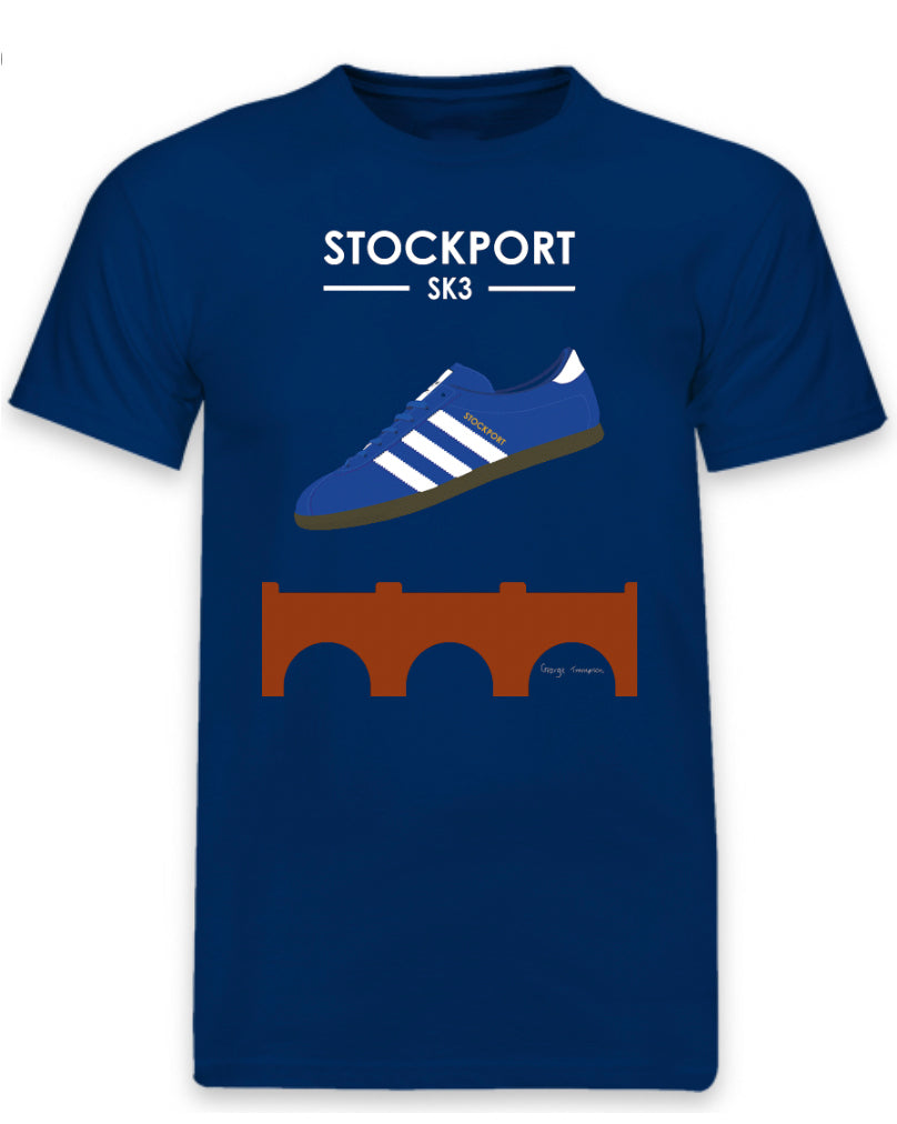 SK3 Navy - Adidas inspired SK3 Navy Blue t-shirt. All t-shirts are printed to order. Please allow 21 working day lead times.